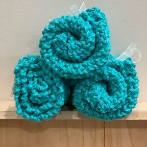 Hand Knit Cotton Dishcloths